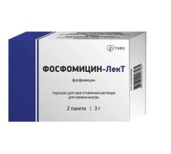 Фосфомицин-ЛекТ пор. д/р-ра д/приема внутрь 3 г 8 г 2 шт.