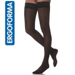 Чулки антиварикозные, Ergoforma (Эргоформа) р. 1 арт. 211 1 класс компрессии 18-22 мм черные