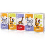 Платки носовые, Bella (Белла) 100 шт бэби хэппи с животными