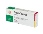 Трамал ретард, табл. с пролонг. высвоб. п/о пленочной 200 мг №10
