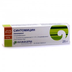 Синтомицин линим. 10% 25 г 1 шт.