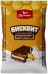 Пирожное, Свитлогорье 40 г 1 шт Бисквит медовый с молочным кремом