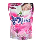 Кондиционер для белья, Sandokkaebi (Сандоккаеби) 1300 мл Софт арома Цветочный мягк. упак.