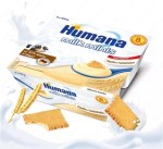 Пудинг, Humana (Хумана) 100 г 4 шт манный с бисквитом (с печеньем) с 8 мес.