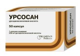 Урсосан, капс. 250 мг №50