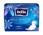 Прокладки женские гигиенические, Bella (Белла) 8 шт перфекта слим макси