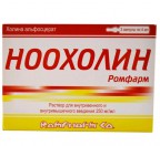 Ноохолин Ромфарм, р-р для в/в и в/м введ. 250 мг 4 мл №3 ампулы