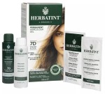Гель-краска для волос, Herbatint (Гербатинт) 150 мл тон 7D золотистый блондин
